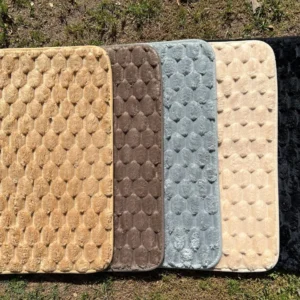 ALFOMBRA  BAÑO POMPON