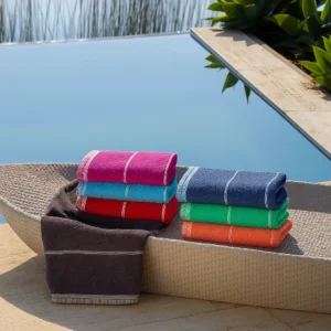 Toallon  Playero Arco Iris Nautical