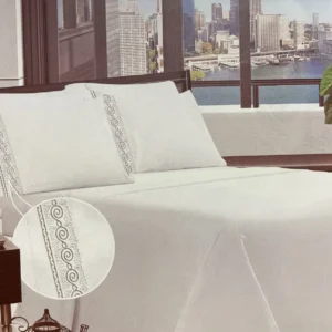 Juego de Sabanas Bordadas